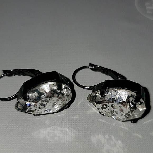 DW Designs by Diana Jewelry - Art Deco Style Patina Earrings